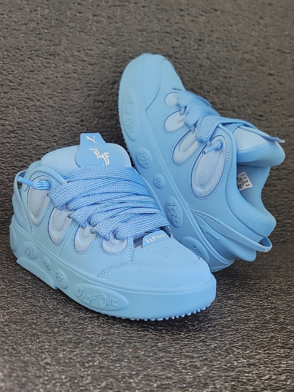 Puma LaFrancé "1 of 1" "Team Light Blue" Wmns 8.5 Like New Fast Shipping - Picture 1 of 14
